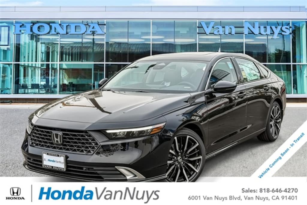New 2025 Honda Accord Hybrid Touring Sedan