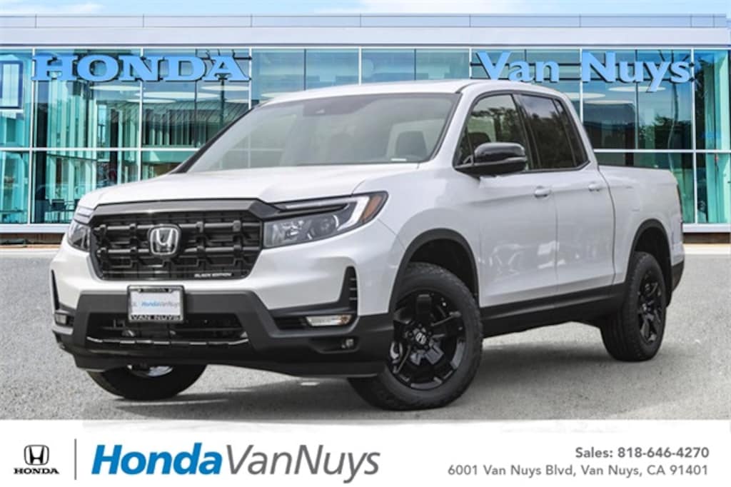 New 2026 Honda Ridgeline Black Edition Truck