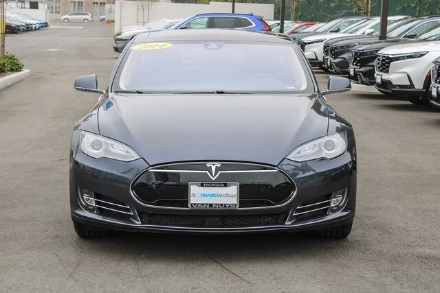 Used 2014 Tesla Model S S with VIN 5YJSA1H1XEFP61698 for sale in Van Nuys, CA