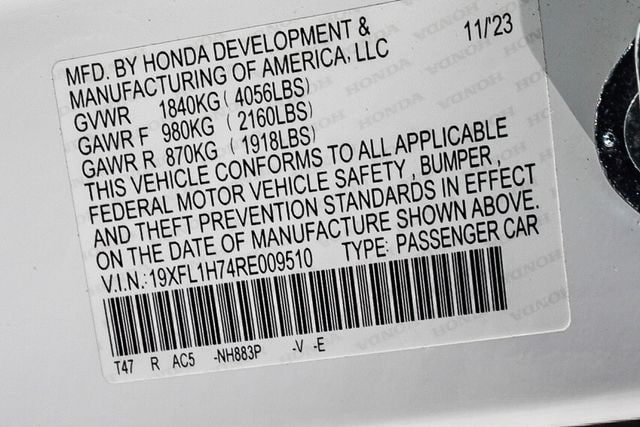 2024 Honda Civic Hatchback EX-L - Photo 34