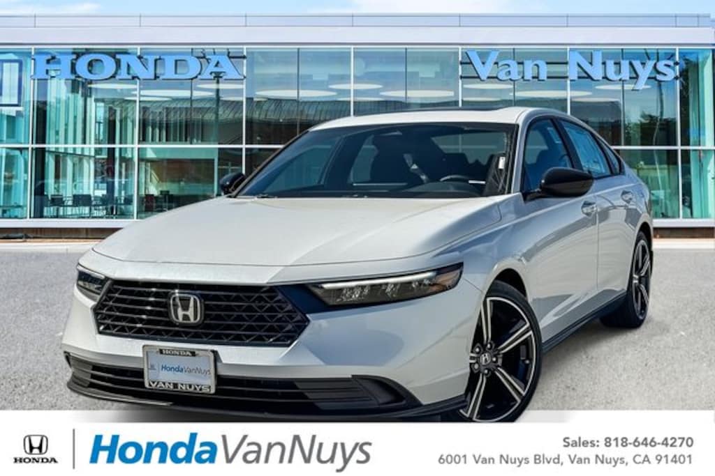 New 2026 Honda Accord Hybrid Sport Sedan