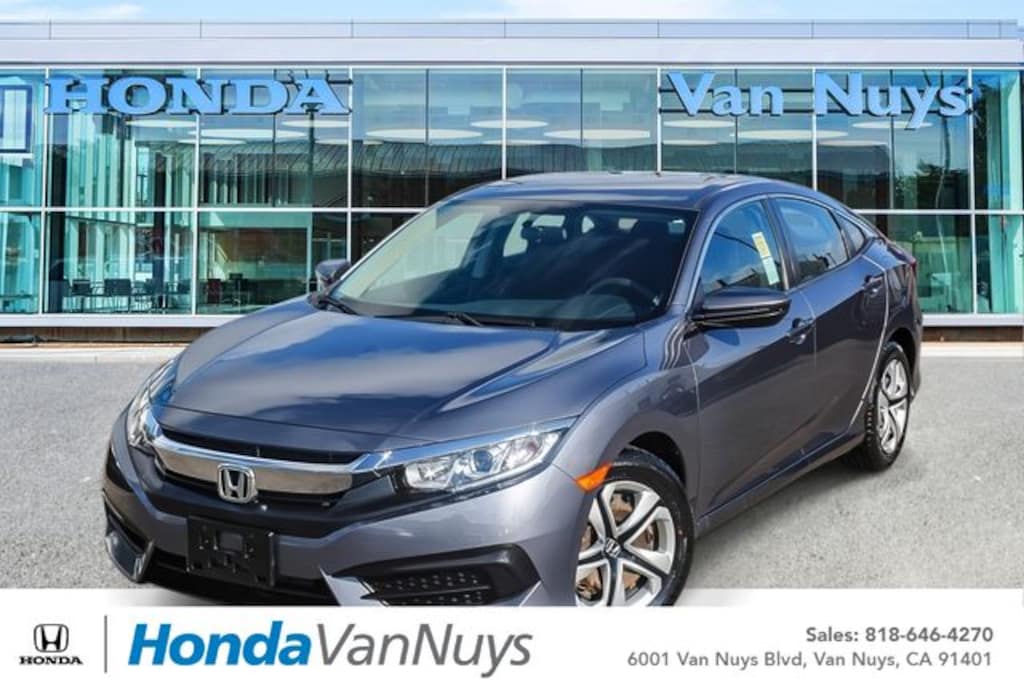 Used 2017 Honda Civic LX Sedan