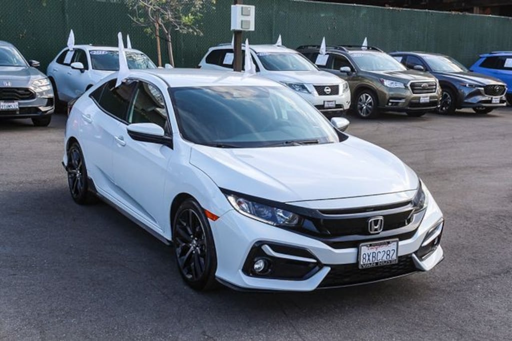 Certified 2021 Honda Civic Sport Hatchback