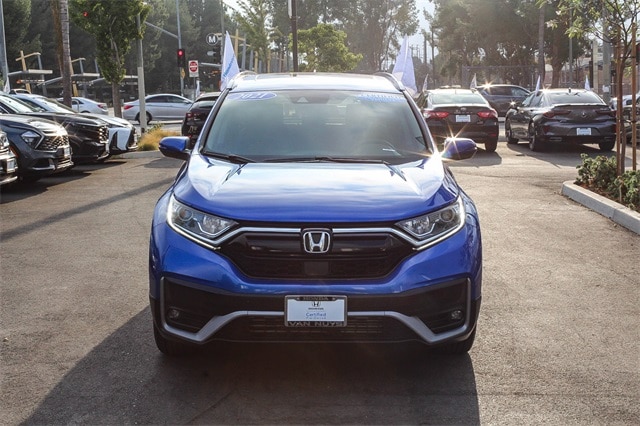 Used 2021 Honda CR-V EX-L with VIN 7FARW1H86ME016205 for sale in Van Nuys, CA