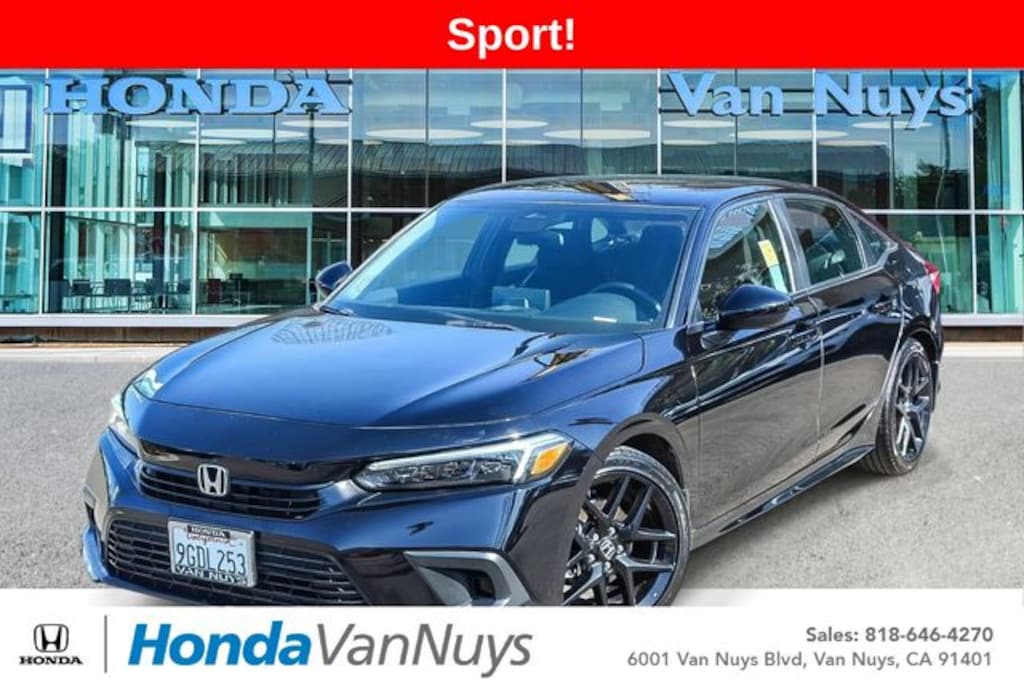 Certified 2023 Honda Civic Sport Sedan