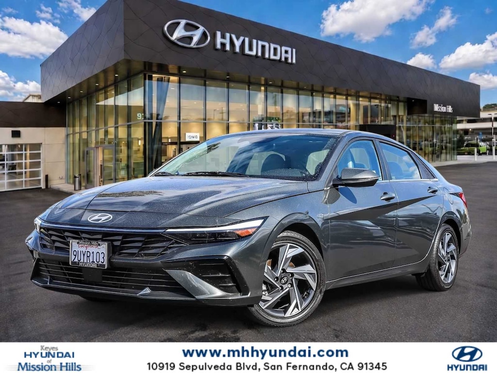 Certified 2025 Hyundai Elantra Hybrid Limited Sedan