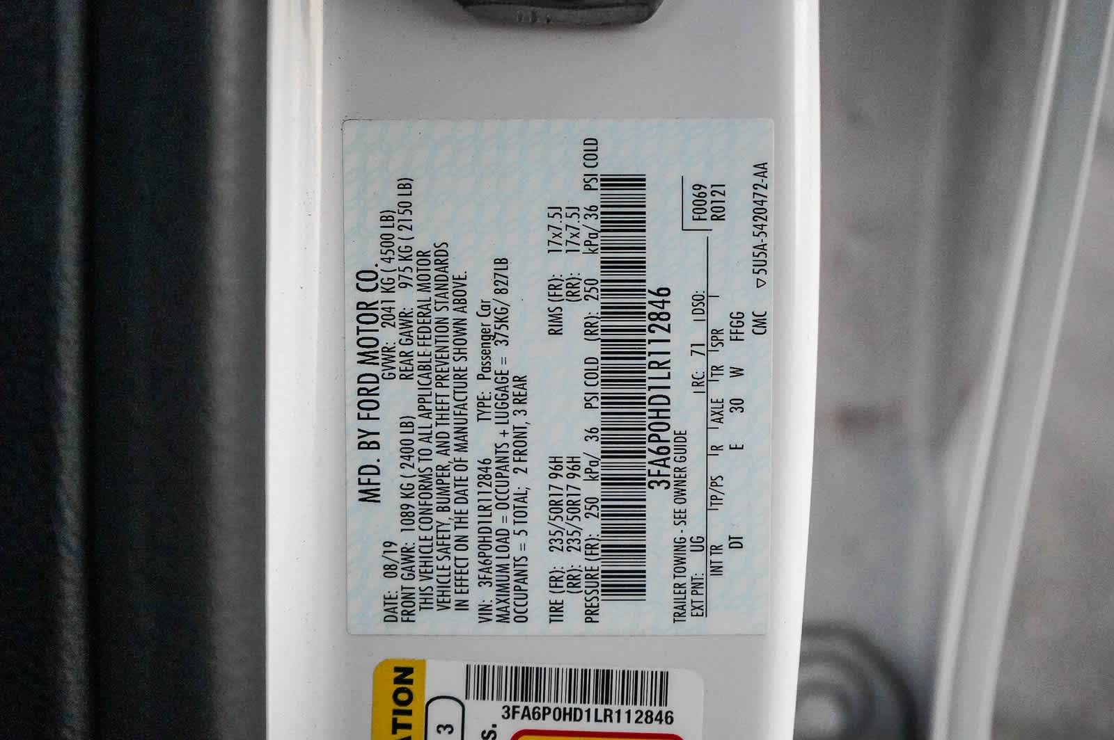 Thumbnail: 2020 Ford Fusion - 26