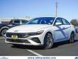 New 2026 Hyundai Elantra Hybrid Blue Sedan