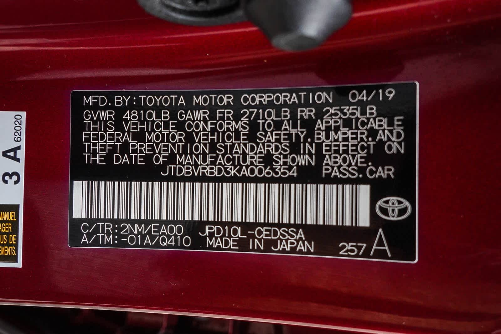 Thumbnail: 2019 Toyota Mirai - 23