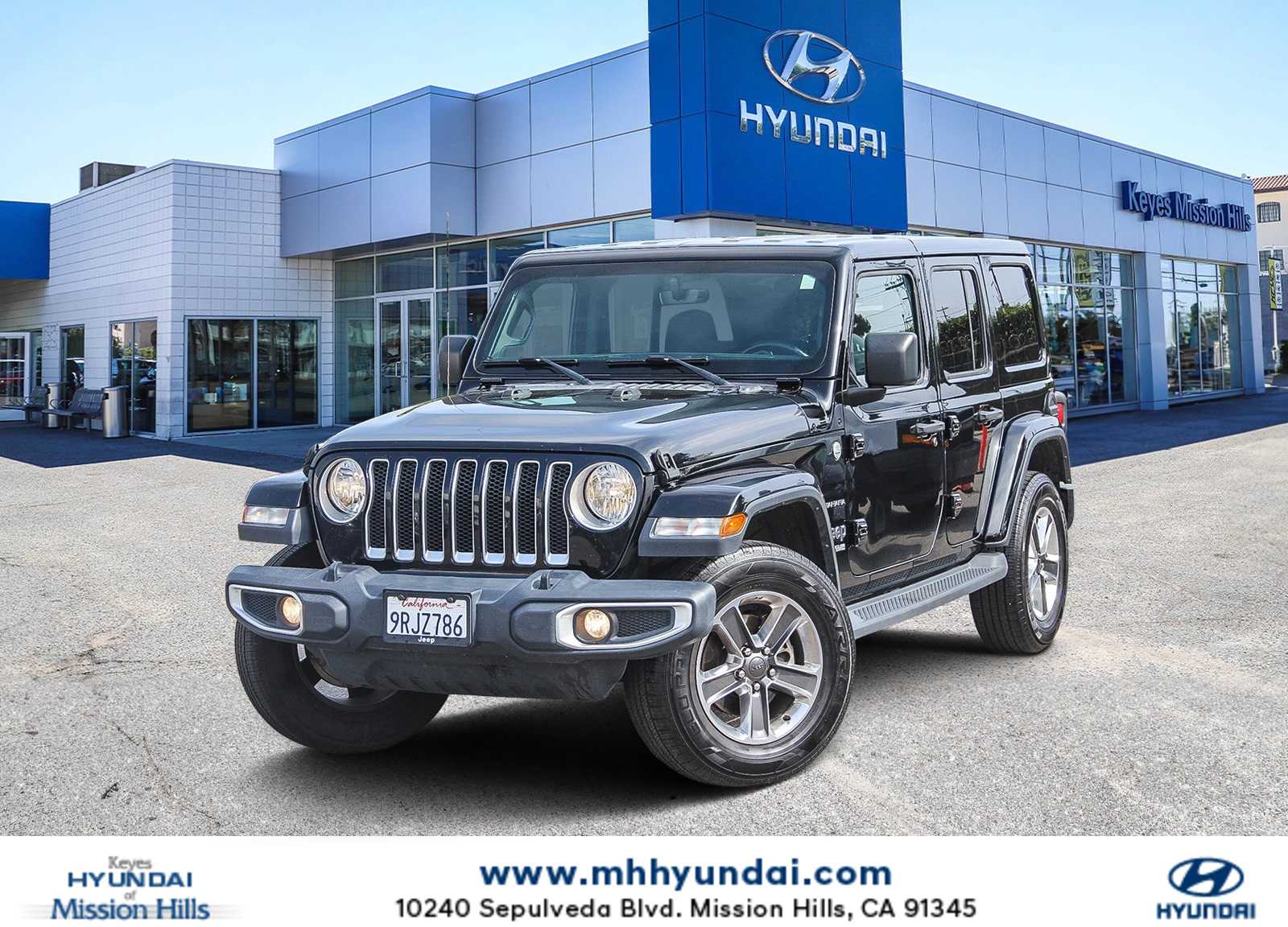 2020 Jeep Wrangler Unlimited Sahara Hero Image