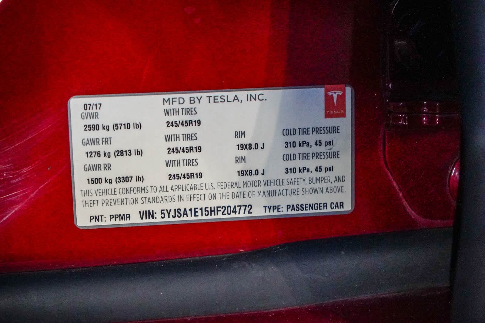 Thumbnail: 2017 Tesla Model S - 14