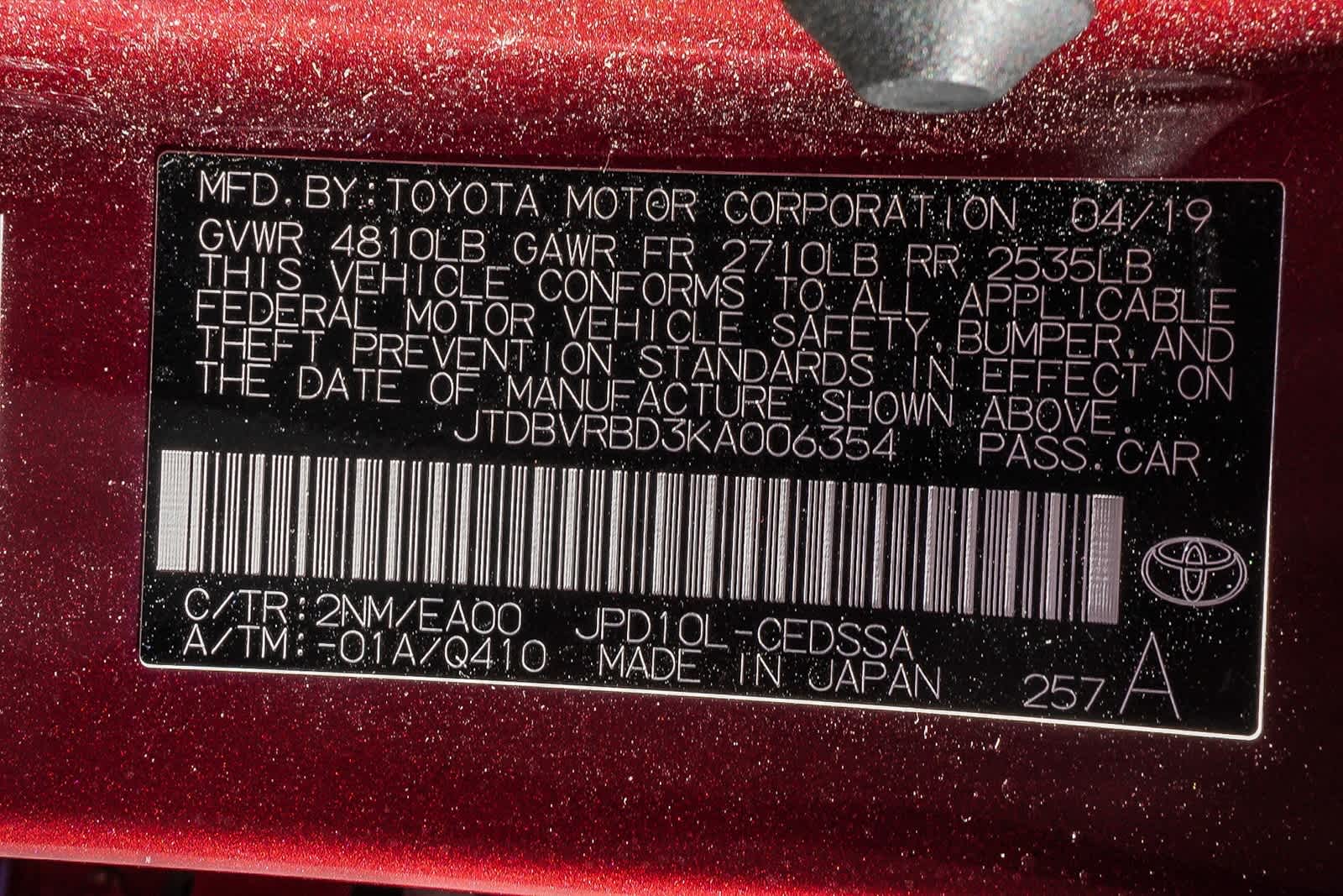 Thumbnail: 2019 Toyota Mirai - 9