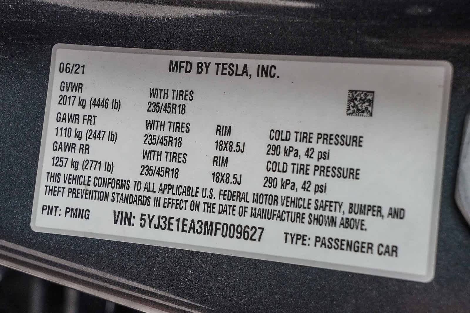 Thumbnail: 2021 Tesla Model 3 - 8