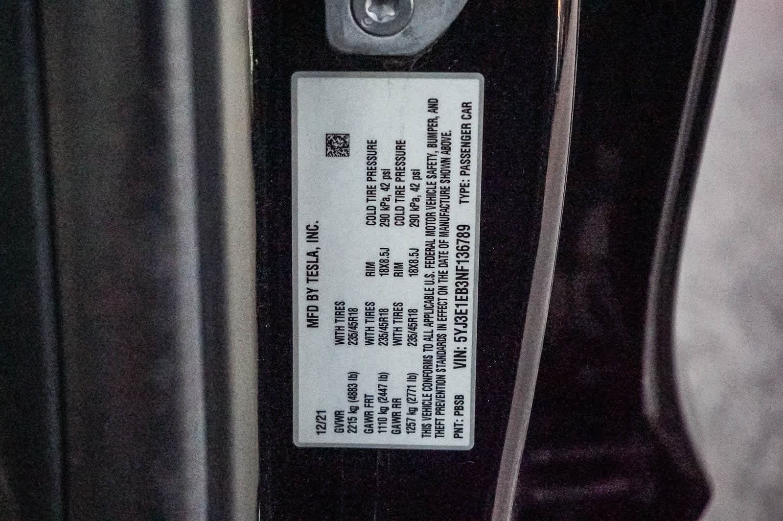 Thumbnail: 2022 Tesla Model 3 - 18