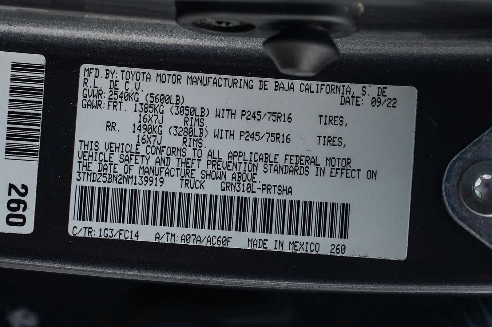 Thumbnail: 2022 Toyota Tacoma - 27