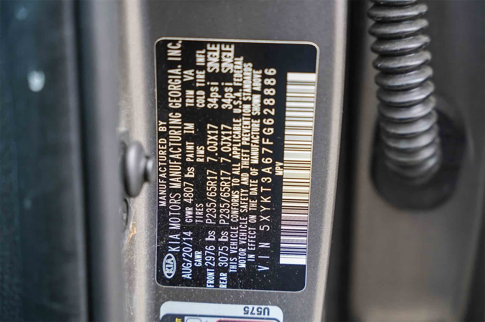 Thumbnail: 2015 Kia Sorento - 23