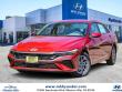 New 2025 Hyundai Elantra Hybrid Blue Sedan