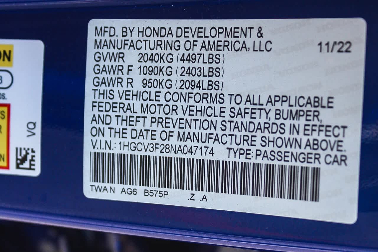 Thumbnail: 2022 Honda Accord - 34