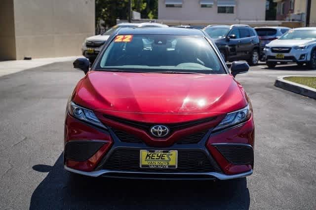 Used 2022 Toyota Camry XSE with VIN 4T1K61AK7NU027785 for sale in Van Nuys, CA