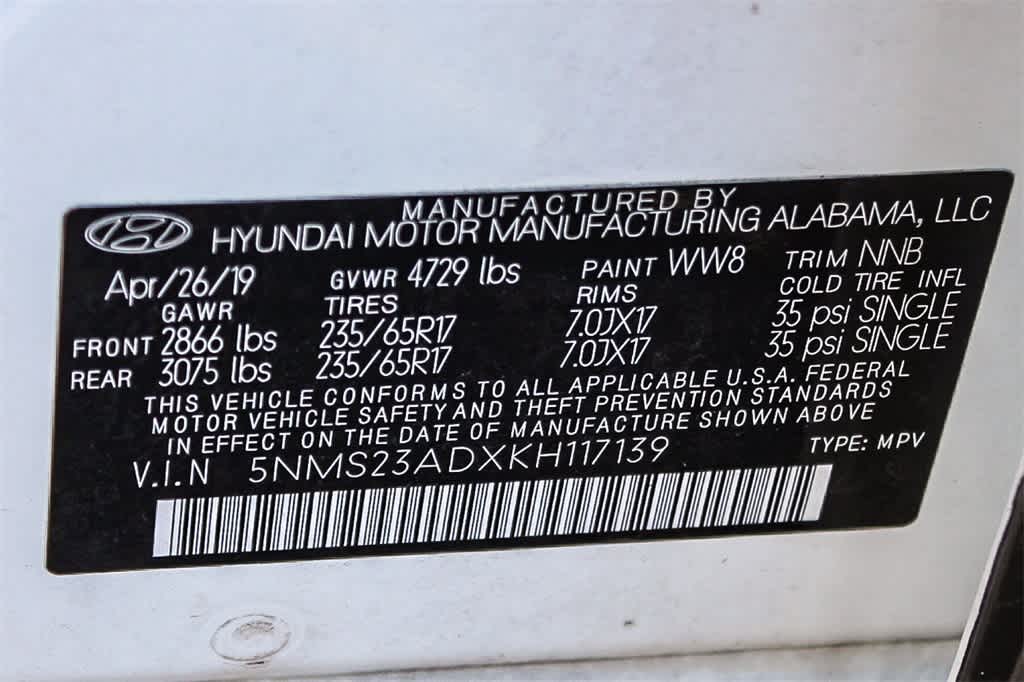 Thumbnail: 2019 Hyundai Santa Fe - 28