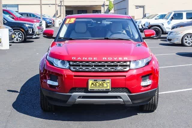 Used 2013 Land Rover Range Rover Evoque Pure Plus with VIN SALVP1BG4DH846830 for sale in Van Nuys, CA