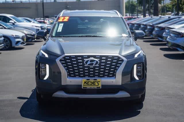 Certified 2022 Hyundai Palisade SEL with VIN KM8R34HE2NU445504 for sale in Van Nuys, CA