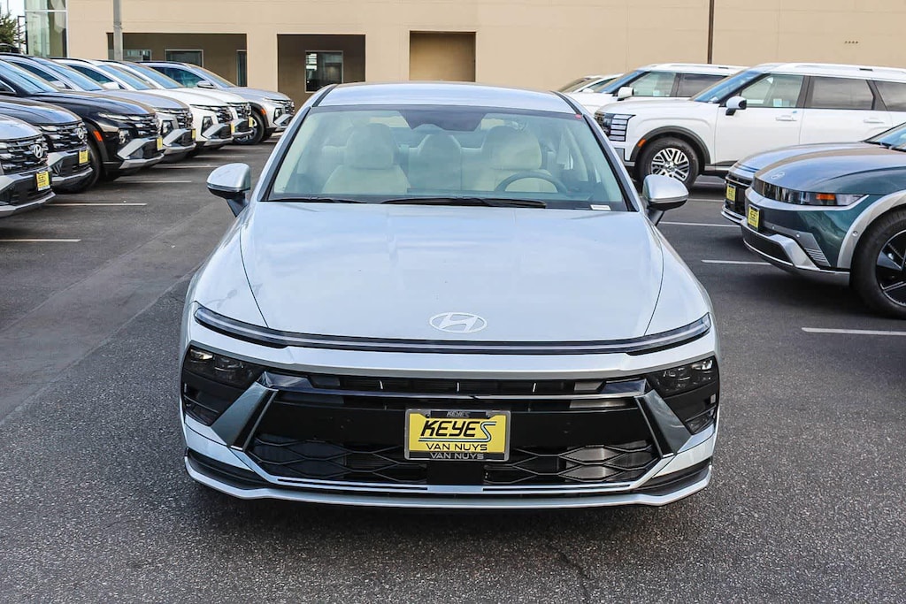 New 2026 Hyundai Sonata Hybrid Blue Sedan
