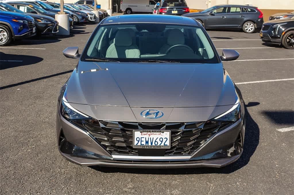Certified 2023 Hyundai Elantra HEV Limited Sedan