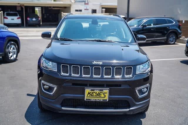 Used 2020 Jeep Compass Limited with VIN 3C4NJCCB1LT198676 for sale in Van Nuys, CA