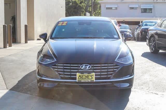 Certified 2022 Hyundai Sonata Hybrid SEL with VIN KMHL34JJ4NA038752 for sale in Van Nuys, CA