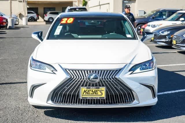 Used 2020 Lexus ES 350 with VIN 58ADZ1B1XLU060081 for sale in Van Nuys, CA