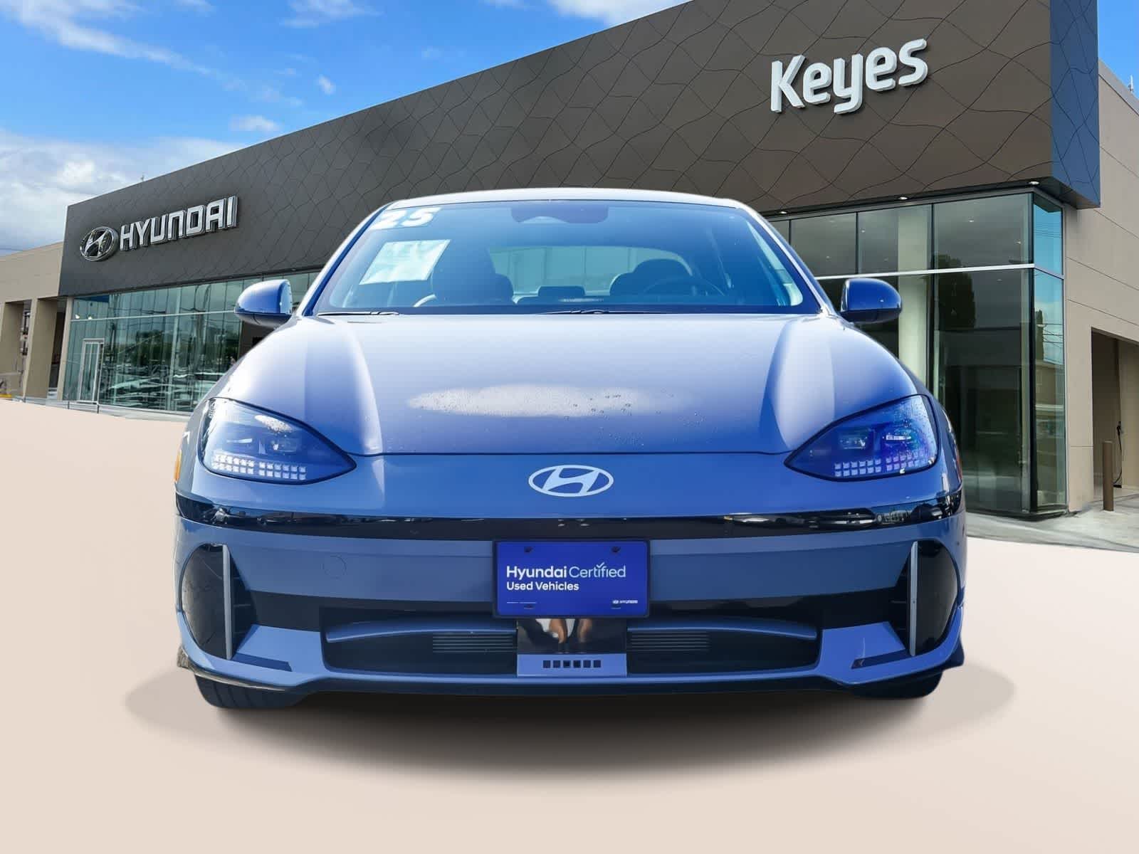 Certified 2025 Hyundai IONIQ 6 SEL with VIN KMHM34AAXSA082965 for sale in Los Angeles, CA