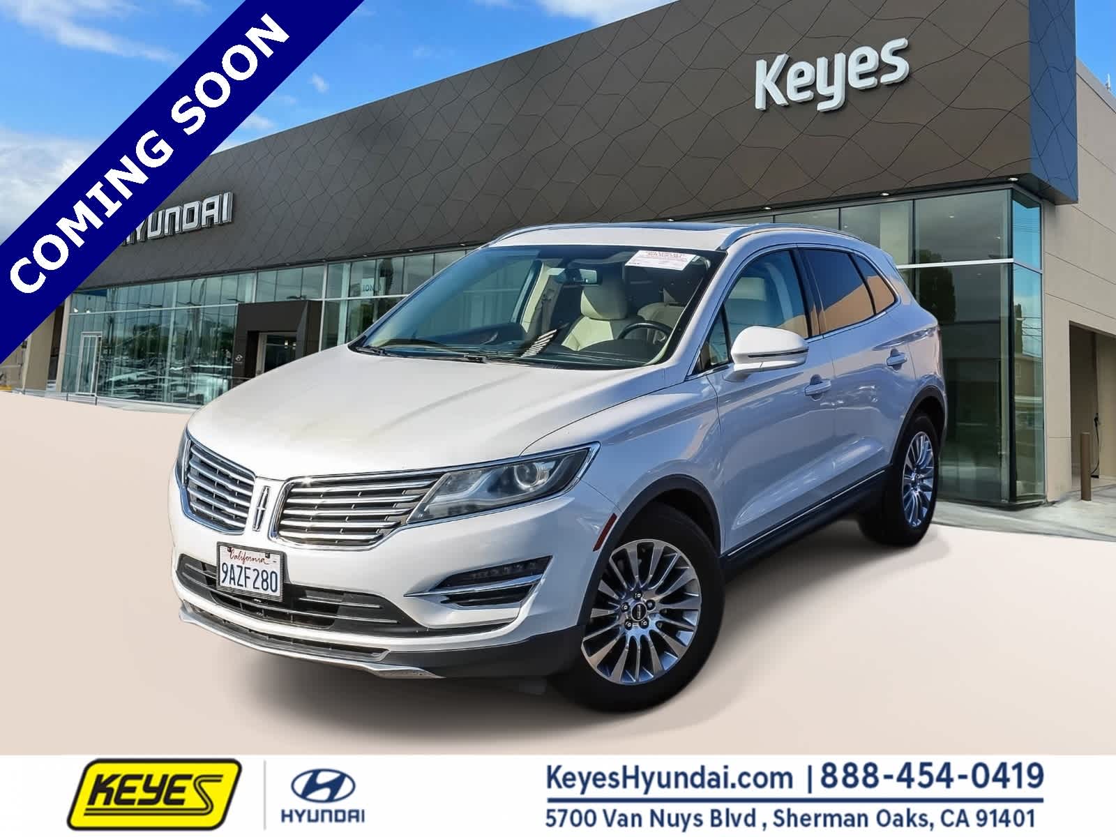 2015 Lincoln MKC  -
                  Van Nuys, CA