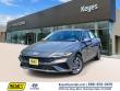 New 2026 Hyundai Elantra Hybrid Blue Sedan