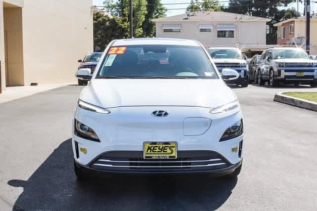 Certified 2022 Hyundai Kona EV SEL with VIN KM8K33AG3NU139967 for sale in Van Nuys, CA