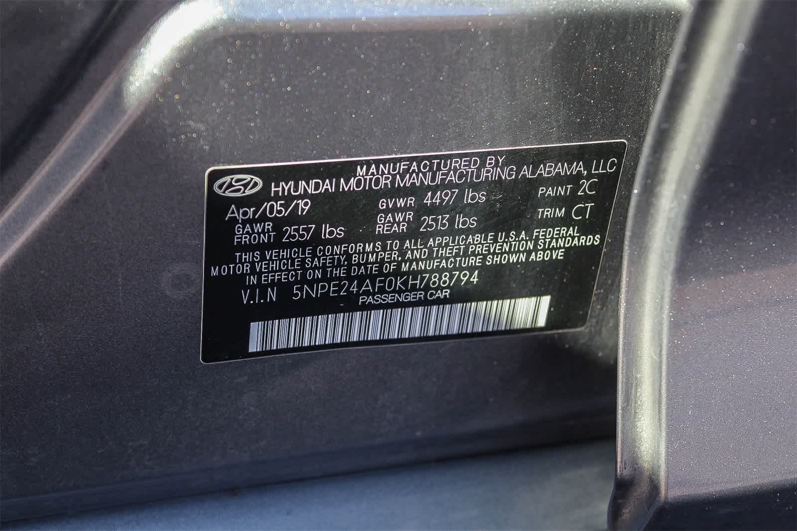 Thumbnail: 2019 Hyundai Sonata - 34