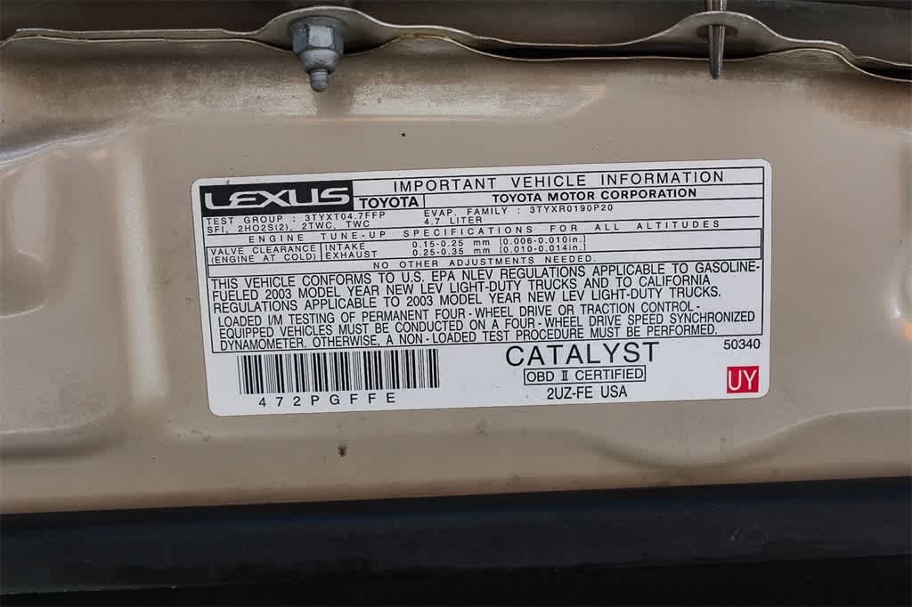 Thumbnail: 2003 Lexus GX - 27