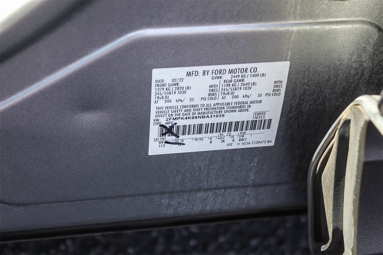 Thumbnail: 2022 Ford Edge - 39