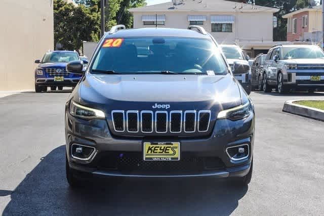 Used 2020 Jeep Cherokee Limited with VIN 1C4PJLDB5LD610367 for sale in Van Nuys, CA