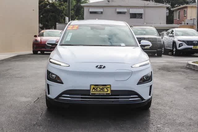 Used 2022 Hyundai Kona EV SEL with VIN KM8K33AG9NU158989 for sale in Van Nuys, CA