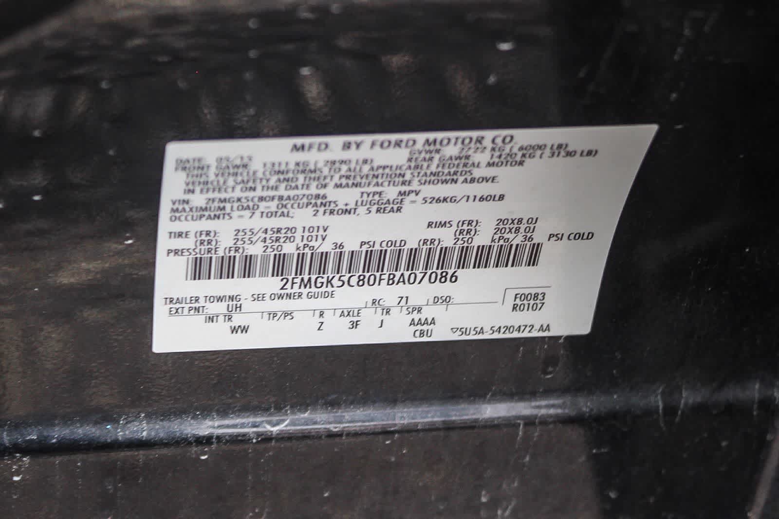 Thumbnail: 2015 Ford Flex - 39