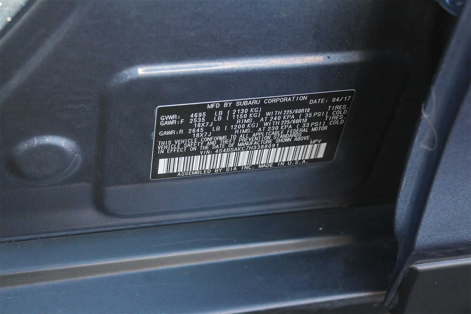 Thumbnail: 2017 Subaru Outback - 41