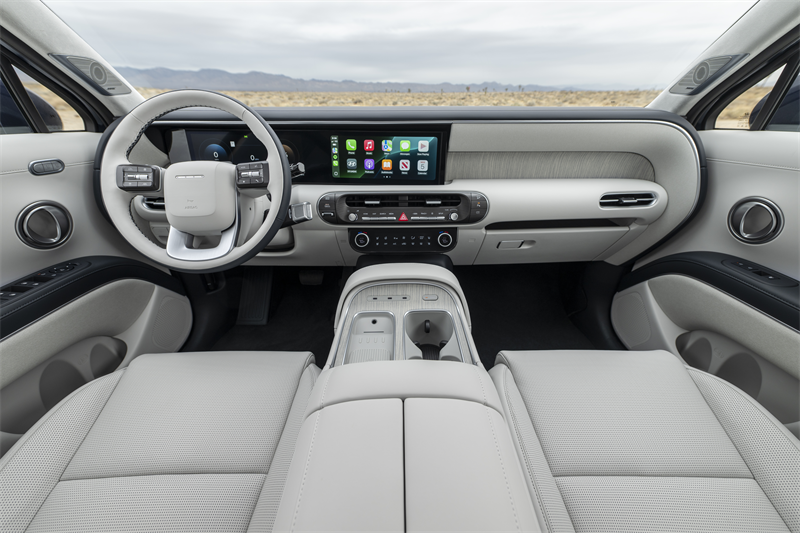 Front row of the 2027 Hyundai Palisade