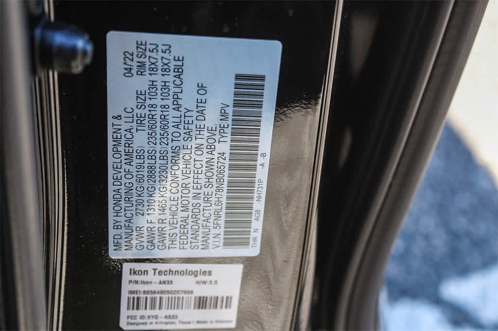 Thumbnail: 2022 Honda Odyssey - 41