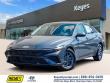 New 2025 Hyundai Elantra Hybrid Blue Sedan