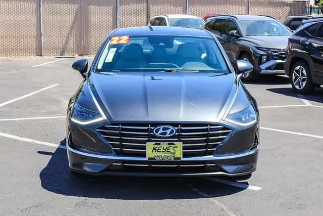 Certified 2022 Hyundai Sonata SE with VIN 5NPEG4JA4NH135038 for sale in Van Nuys, CA