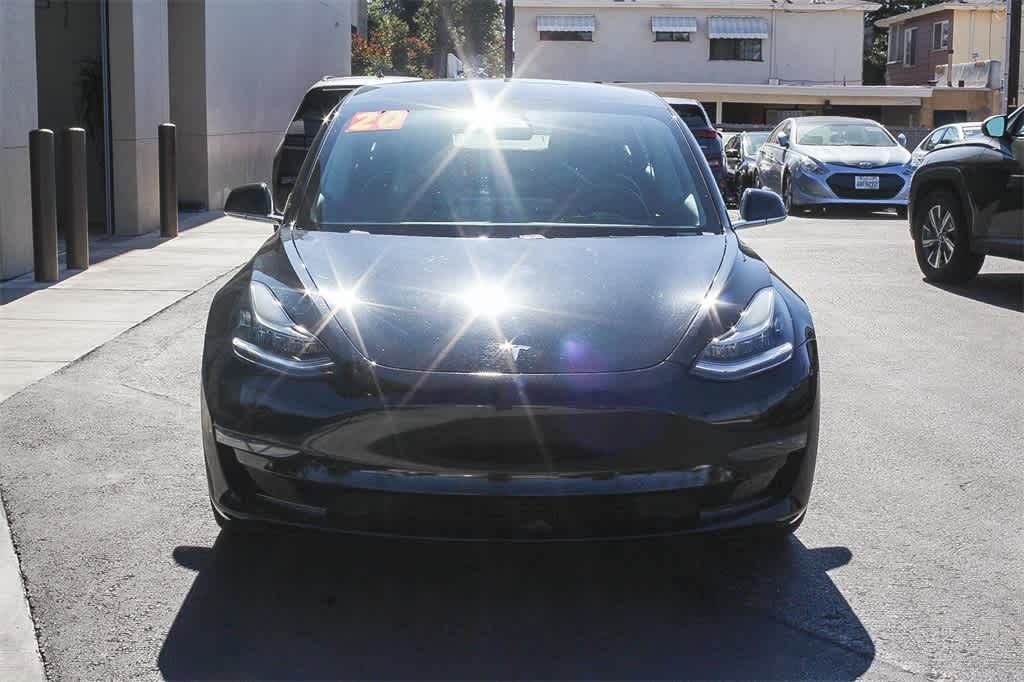 Used 2020 Tesla Model 3 Base with VIN 5YJ3E1EA1LF803380 for sale in Van Nuys, CA