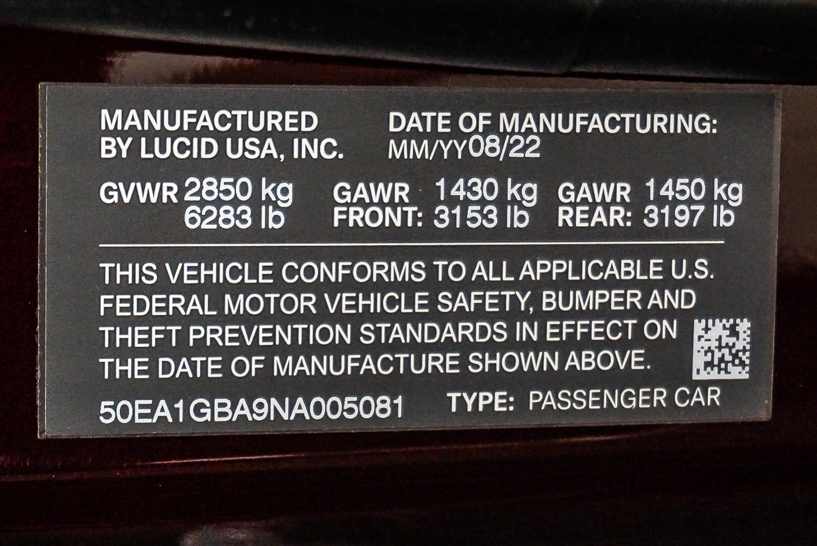 Thumbnail: 2022 Lucid Air - 22