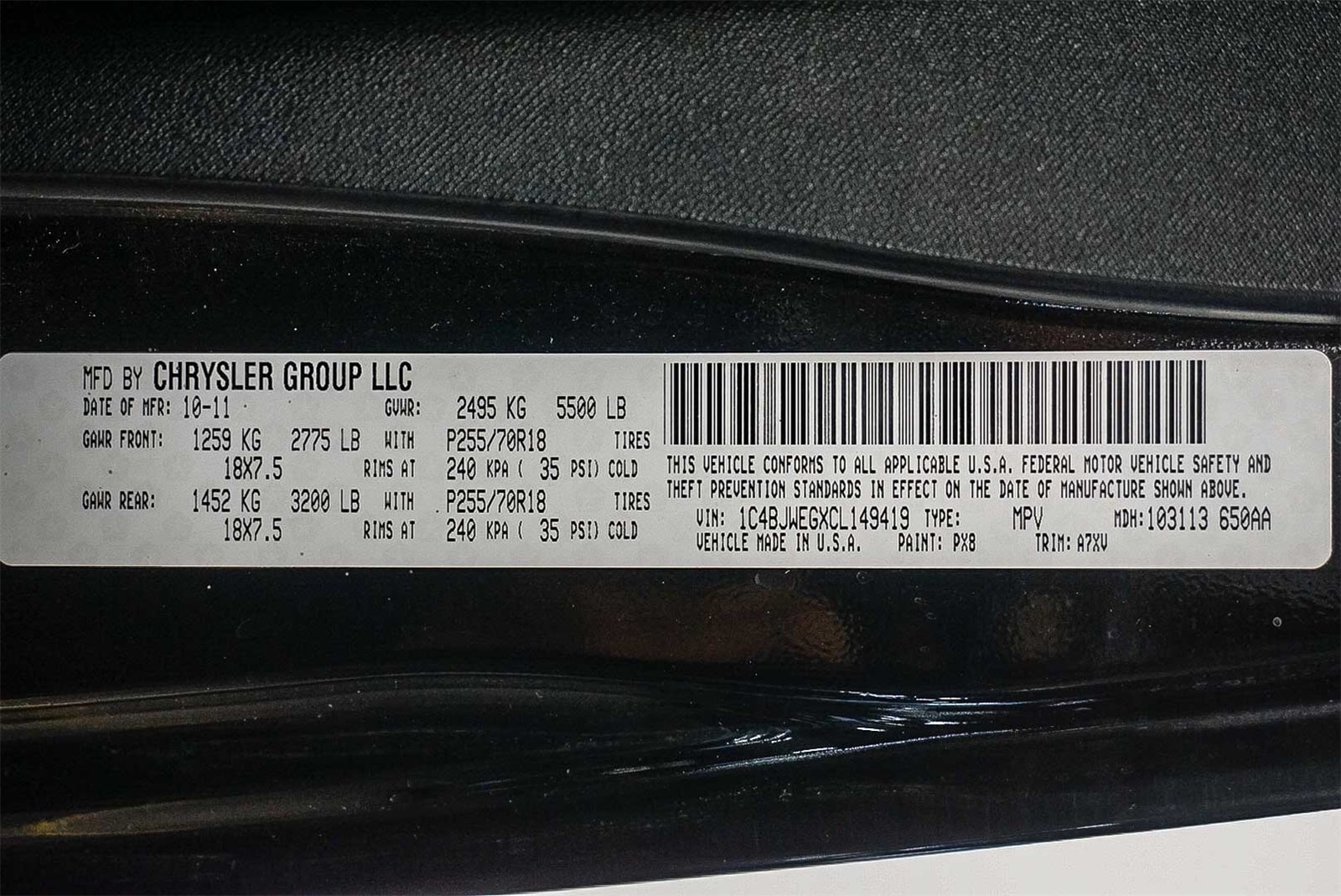 Thumbnail: 2012 Jeep Wrangler - 22