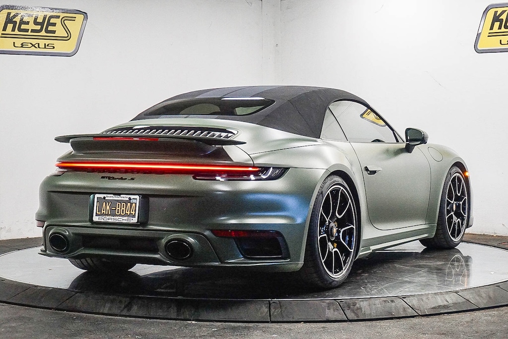 Used 2021 Porsche 911 Turbo S Cabriolet